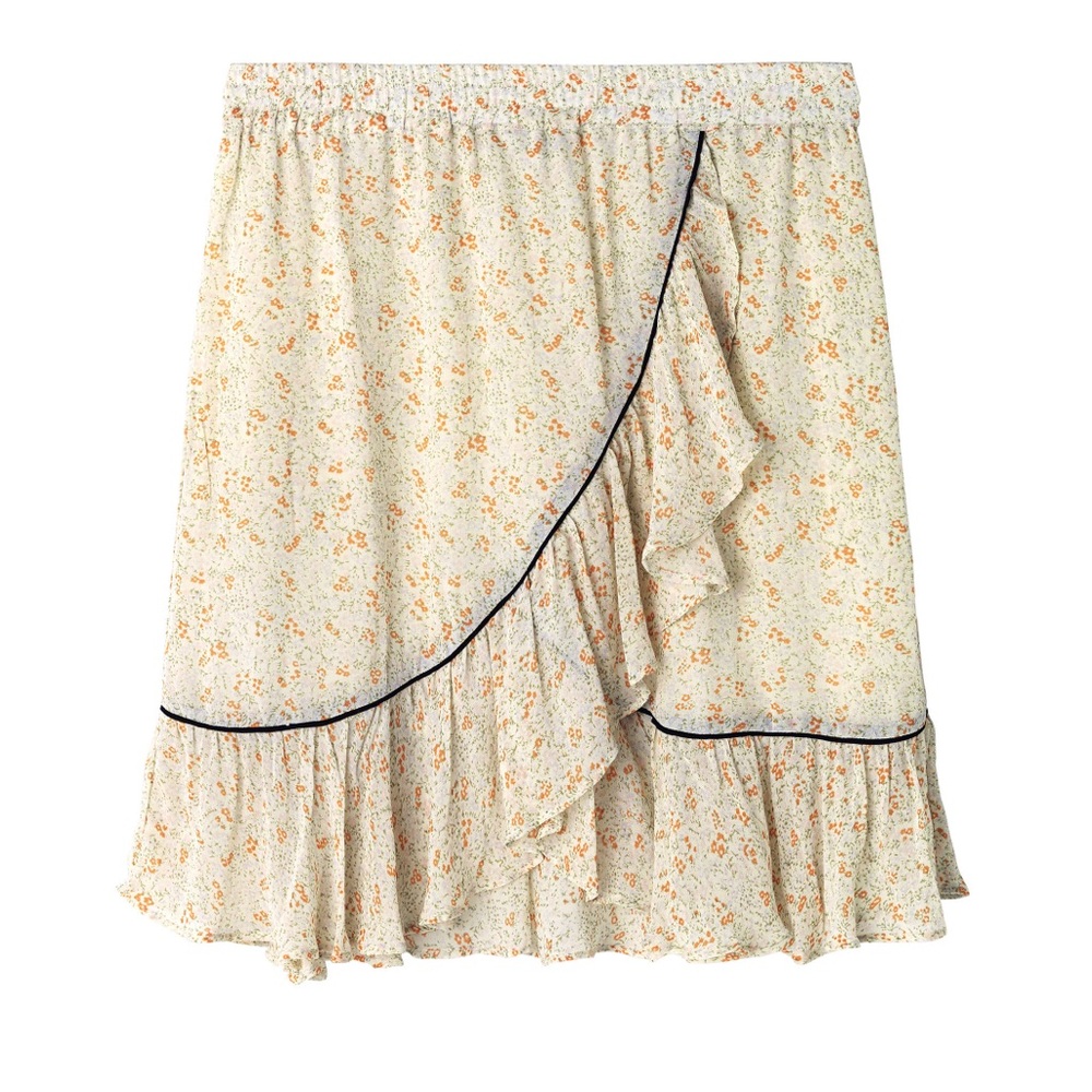 GANNI Clermont Georgette Meadow Flowers Skirt